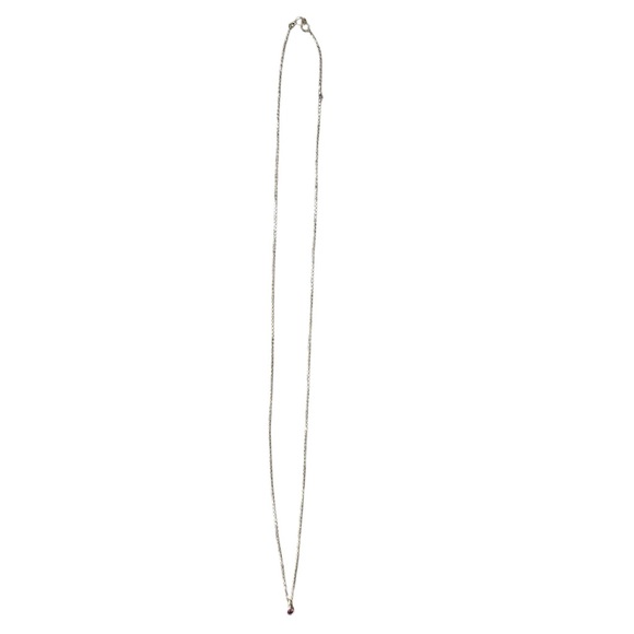 CatbirdNYC Nancy Kraskin RUBY SPARK Yellow Gold Ruby Necklace 14k - Picture 8 of 10